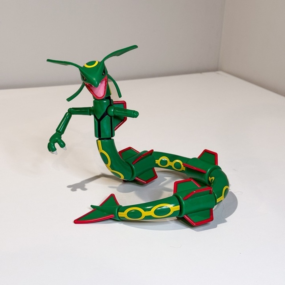 Pokemon Select Rayquaza Super Articulated Action Figure - Missing One Arm